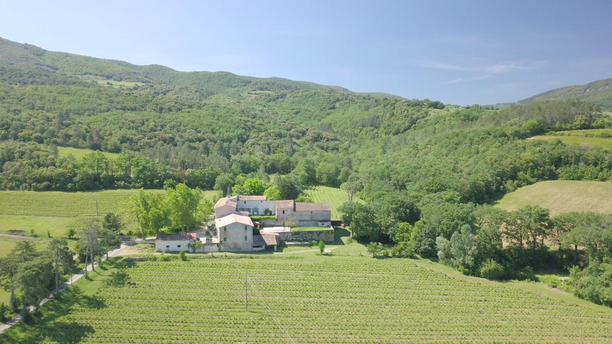 Villa Grès Vaillant à Saint-Polycarpe Extérieur photo