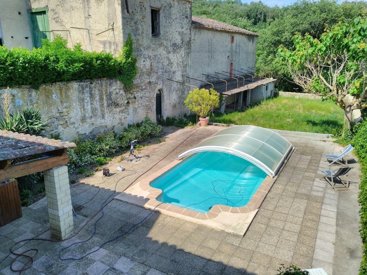 Villa Grès Vaillant à Saint-Polycarpe Extérieur photo